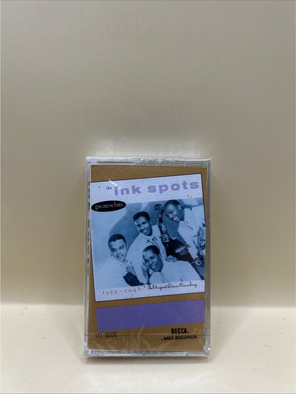The INK SPOTS - The Best of The Ink Spots - CASSETTE 1985 SEALED NEW✅